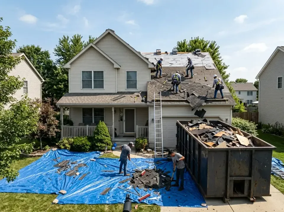 roof-replacement-debris-remova-004 — frequently asked questions, Cheapest Dumpster Rentals in Lithopolis, OH
